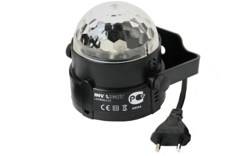 Involight LEDBALL13 - LED световой эффект, 3 шт. RGB 1 Вт, звуковая активация, авто