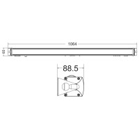 Involight LEDBAR308 - светодиодная панель, светодиодов: 320 шт. RGB, 8 секций, DMX-512