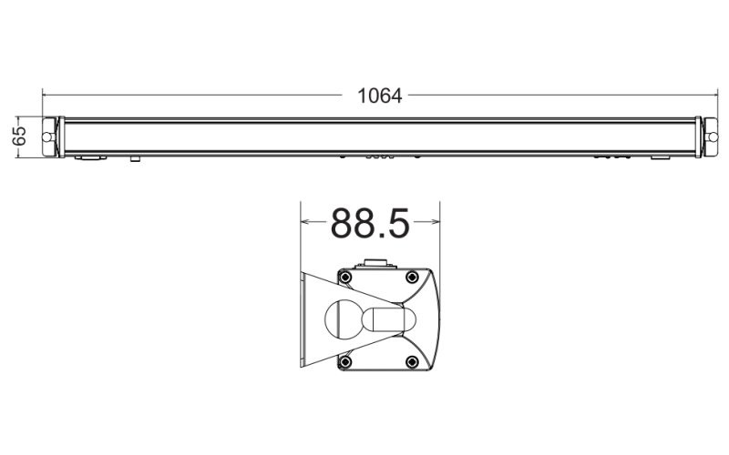 Involight LEDBAR308 - светодиодная панель, светодиодов: 320 шт. RGB, 8 секций, DMX-512