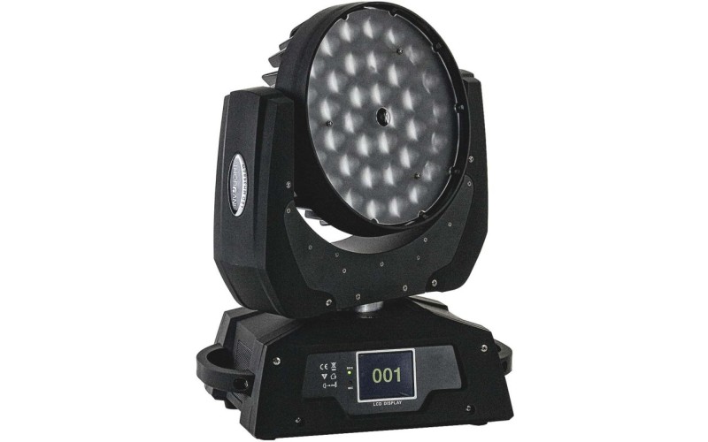 Involight LEDMH368ZW - LED вращающаяся голова, 36x8 Вт RGBW мультичип, DMX-512