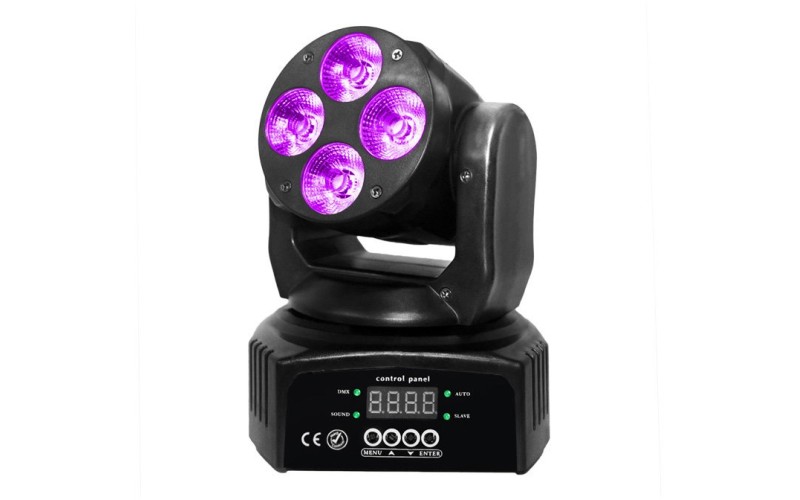 INVOLIGHT LEDMH416W - голова вращения (WASH), LED 4x 10 Вт RGBWA+UV, DMX-512