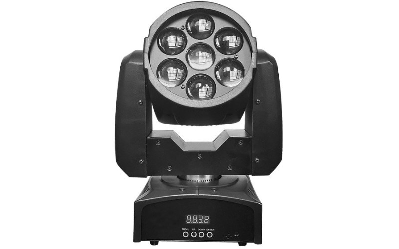 INVOLIGHT LEDMH740Z - голова вращения (WASH), 7шт LED RGBW, DMX-512