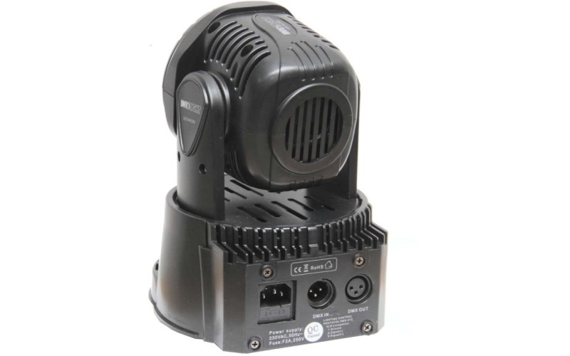 Involight LEDMH78W - LED вращающаяся голова, 7x8 Вт RGBW мультичип, DMX-512