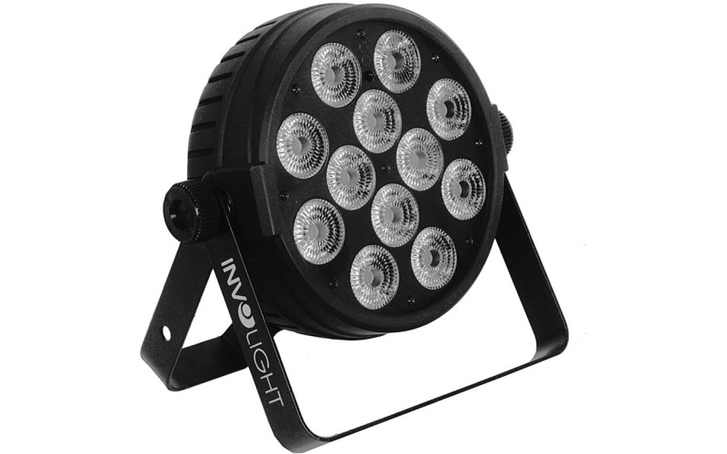 INVOLIGHT LEDPAR12HEX - светодиодный прожектор  RGBWA+UV 12шт. DMX-512, ИК-ДУ