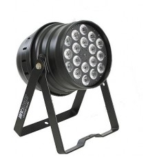 Involight LEDPAR184/BK - cветодиодный RGBW прожектор, мультичип: 18 шт. 8 Вт (4х2 Вт RGBW), DMX