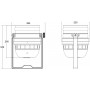 Involight LEDPAR184/BK - cветодиодный RGBW прожектор, мультичип: 18 шт. 8 Вт (4х2 Вт RGBW), DMX