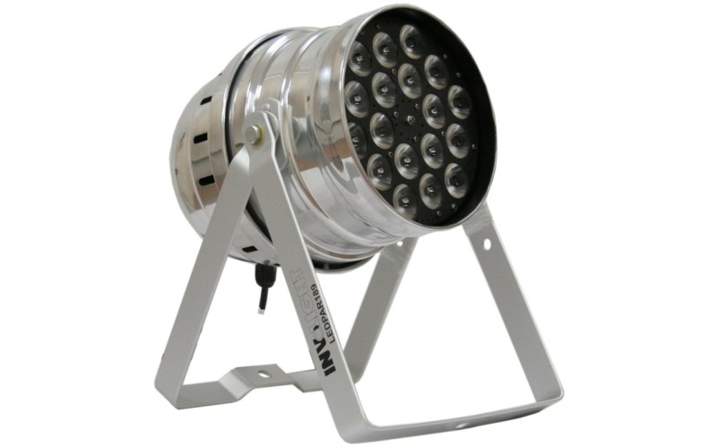 Involight LEDPAR189/AL - светодиодный RGB прожектор PAR64, 18 шт. светодиодов по 9 Вт мультичип