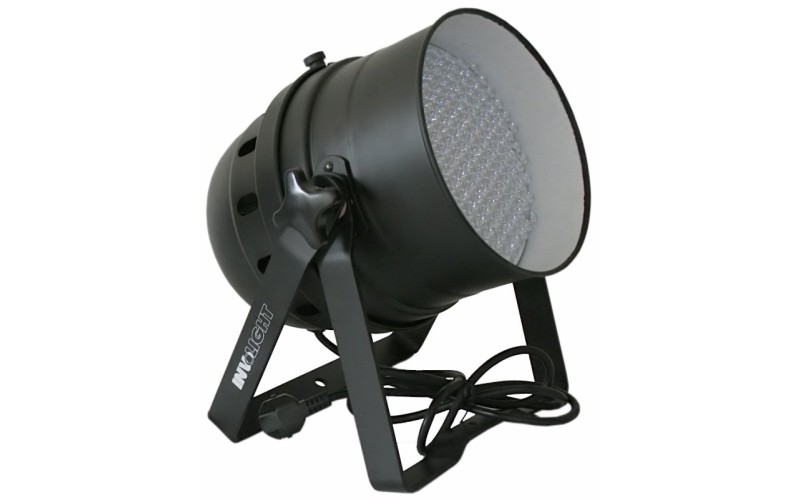 Involight LEDPAR64/BK- светодиодный RGB прожектор (черн.), DMX-512, звуковая активация, авто