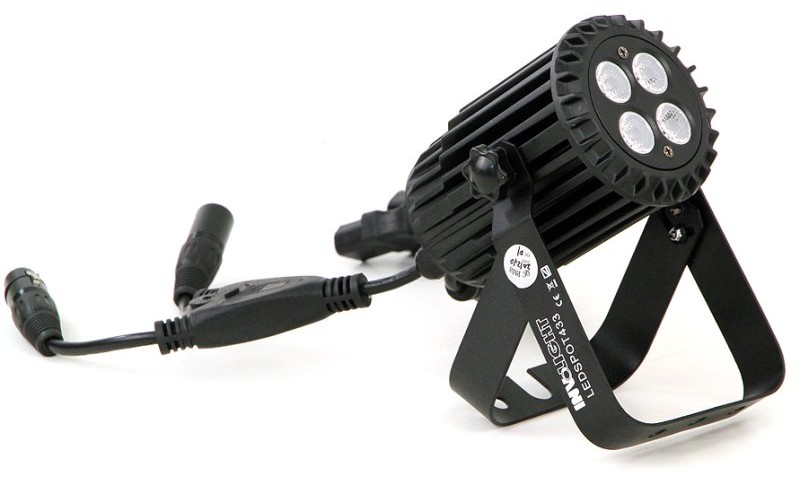 Involight LEDSPOT433 - светодиодный RGB прожектор, 3 Вт мультичип (4 шт.), DMX-512