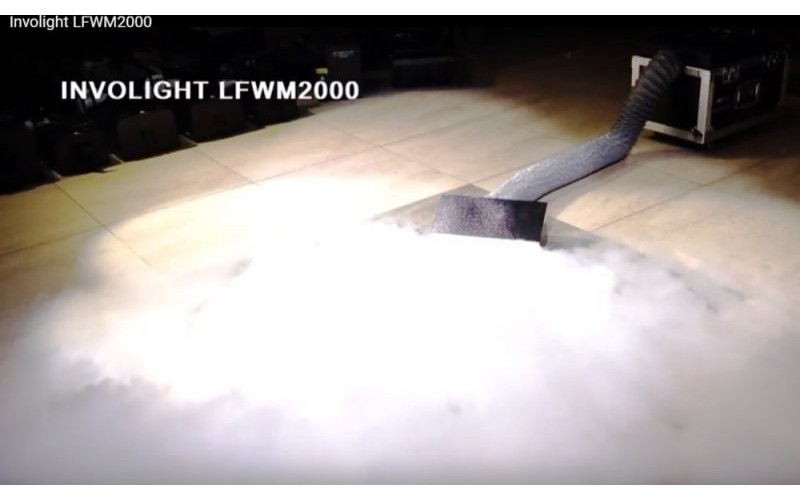 Involight LFWM2000 - генератор тяжелого дыма 2000 Вт, DMX-512