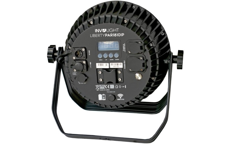 INVOLIGHT LIBERTYPAR1810IP - аккумуляторный всепогодный LED прожектор, IP65, W-DMX™