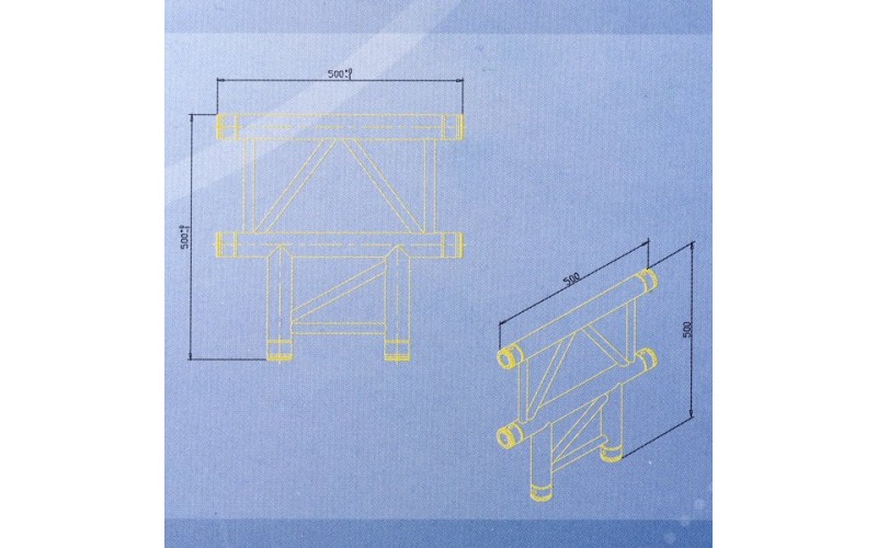 Involight LN31H - Модуль для 3-х ферм (Т-обр.), плоский, 290х500
