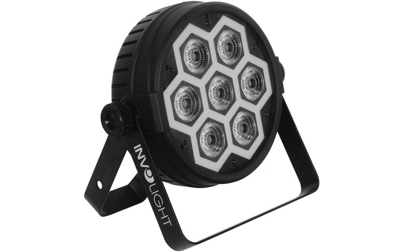 INVOLIGHT LP700 - светодиодный прожектор  RGBWA+UV 7шт  SMD LED, DMX-512, ИК-ДУ