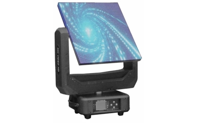 Involight MH VIDEO HD - LED вращающаяся голова, видео панель 4096pix, SMD5050 RGB (DMX, Art-Net)