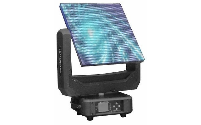 Involight MH VIDEO HD - LED вращающаяся голова, видео панель 4096pix, SMD5050 RGB (DMX, Art-Net)