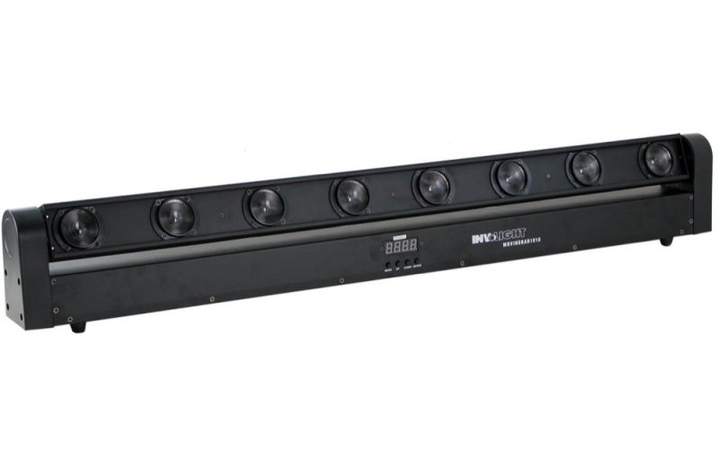 Involight MOVINGBAR1810 - моторизованная LED панель, 8 шт. х 10 Вт, белый (LumiEngin), DMX-512