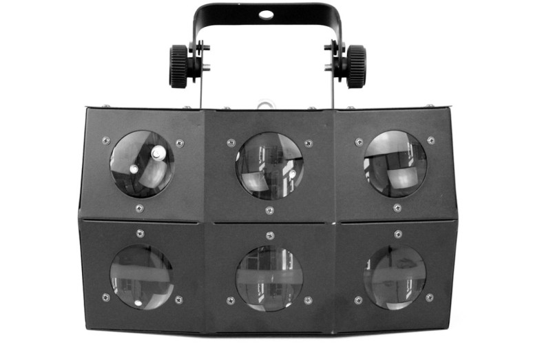 Involight OB200 - LED светильник многолучевой, 6 линз, 18 шт. х 3 Вт RGB, DMX-512