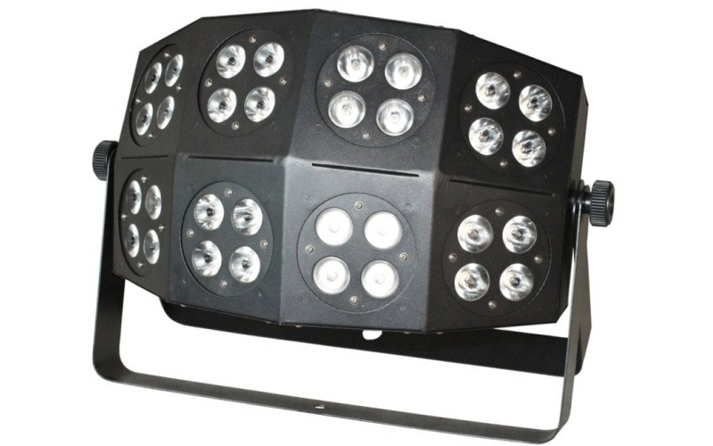 Involight OB350 - светодиодный RGB блиндер, 32 шт. RGB 3 Вт мультичип, DMX-512,звуковая активация