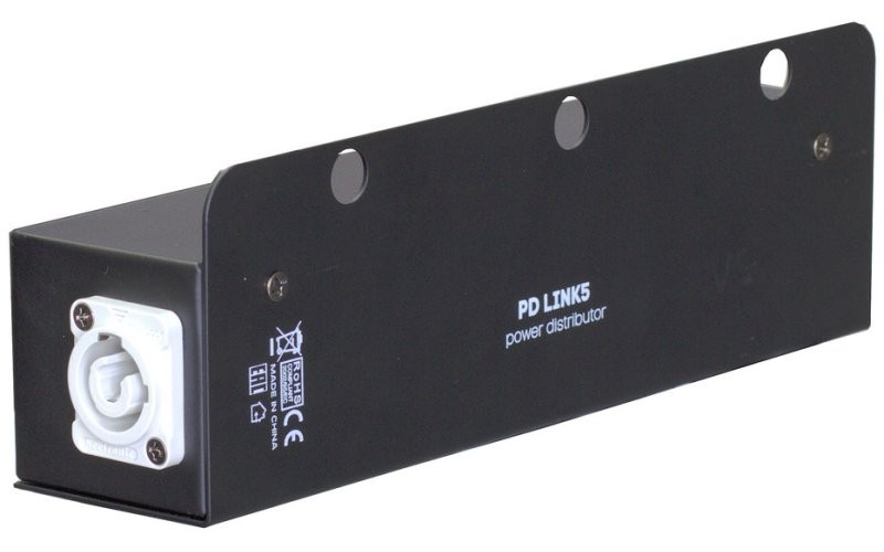 Involight PDLINK5 - коробка с разъемами PowerCon (1 x Вход / 5 х Выходов)