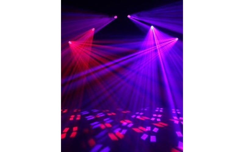 Involight PROFX60 - LED вращающаяся голова спот/бим/flower-эффект, RGBW 60 Вт COB, DMX-512