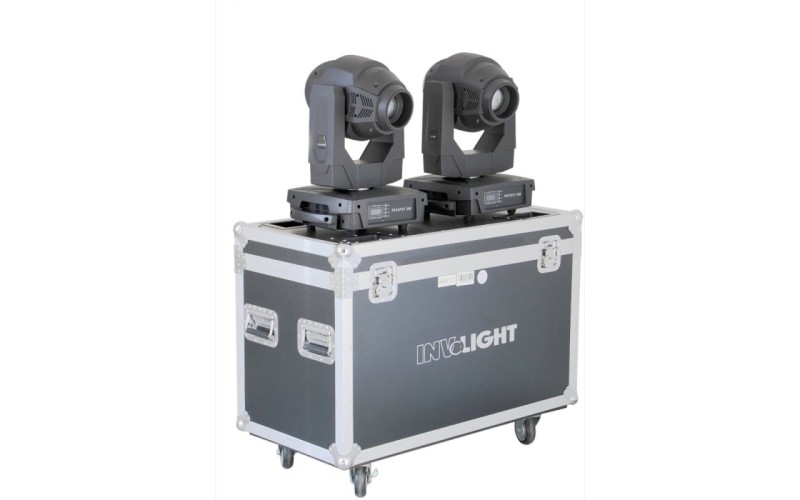 Involight PROSPOT300SET - набор из 2х вращающихся голов (в кейсе), белый светодиод 120 Вт, DMX-512
