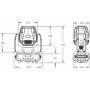 Involight PROSPOT50 - LED вращающаяся голова, белый светодиод 50 Вт, DMX-512