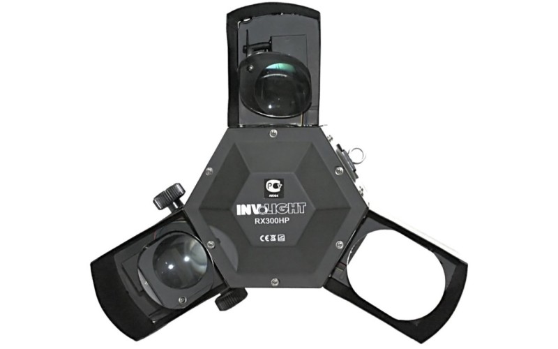 Involight RX300HP - светодиодный сканирующий светильник, 12 шт. по 3 Вт RGBW, DMX-512