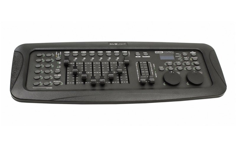 Involight SCANControl - Контроллер DMX-512, 12 приборов/16 каналов, MIDI, USB