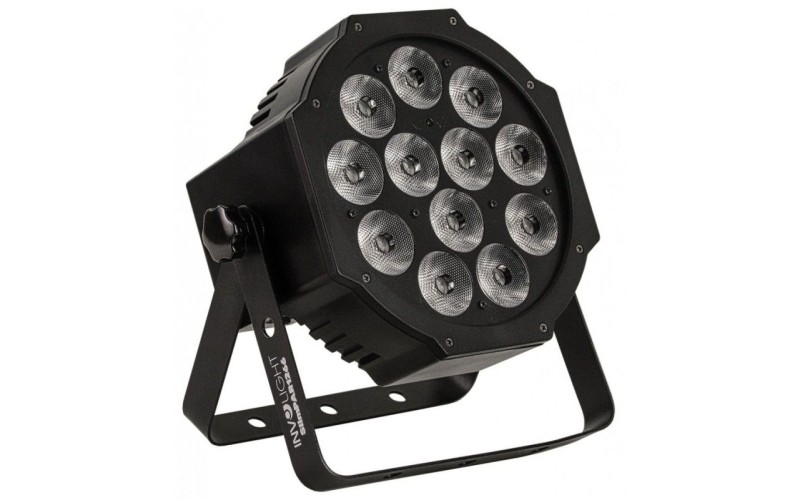 Involight SLIMPAR 1266 - Светодиодный прожектор 12x 6Вт. RGBWA/UV 6-в-1 мультичип
