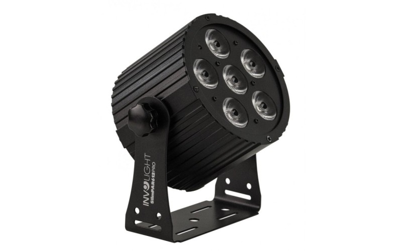 Involight SLIMPAR 612PRO- светодиодный прожектор 6 x12Вт. RGBWA/UV 6-в-1 мультичип.