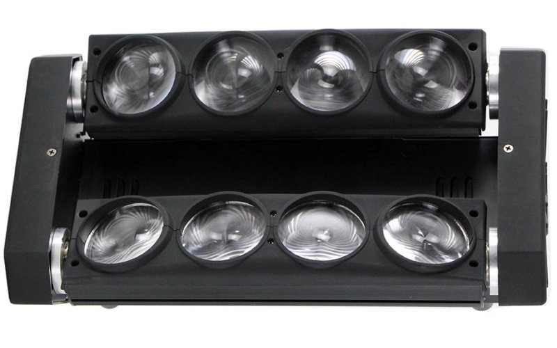 Involight TWINBEAM2410 - две моторизованные LED панели, 8 шт. белых светодиодов по 10 Вт, DMX-512