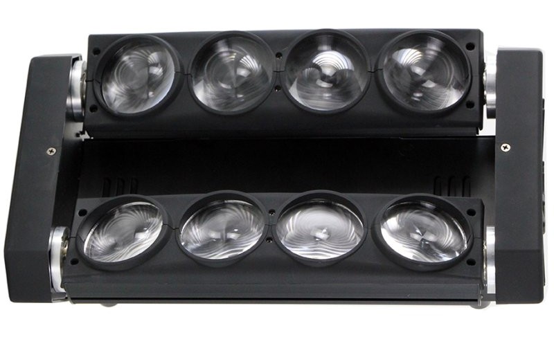 Involight TWINBEAM2410 - две моторизованные LED панели, 8 шт. белых светодиодов по 10 Вт, DMX-512