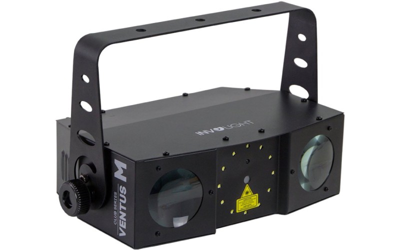 Involight Ventus M - световой эффект, 66 шт. RGBW, 12 шт. 1 Вт W, лазер 50 мВт G, 100 мВт R