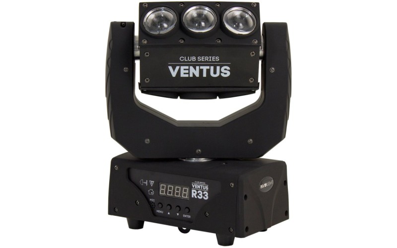 Involight Ventus R33 - вращающаяся многолучевая LED голова, 9x10 Вт RGBW, DMX-512