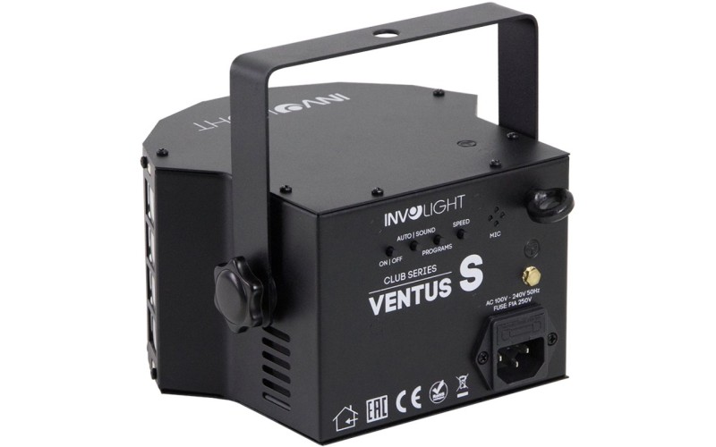 Involight Ventus S - световой эффект, 3 шт. 3 Вт RGBW, 14 шт. 0,5 Вт W