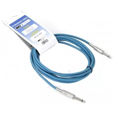 Invotone ACI1302/B - инструментальный кабель, mono jack 6,3 <-> mono jack 6,3, длина 2 м (синий)