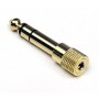 Invotone AD150G - переходник mini jack(3,25 mm) <> jack (6.3 mm), стерео