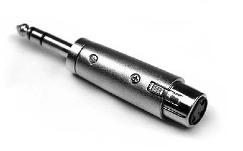 Invotone AD310 - переходник 3P XLR мама <>6.35мм стерео Джек папа