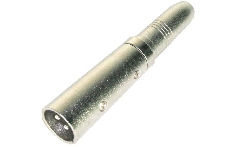 Invotone AD340 - переходник 3P XLR папа <>6.35мм моно Джек мама