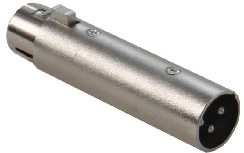 Invotone AD350 - переходник 3P XLR папа <>5P XLR мама