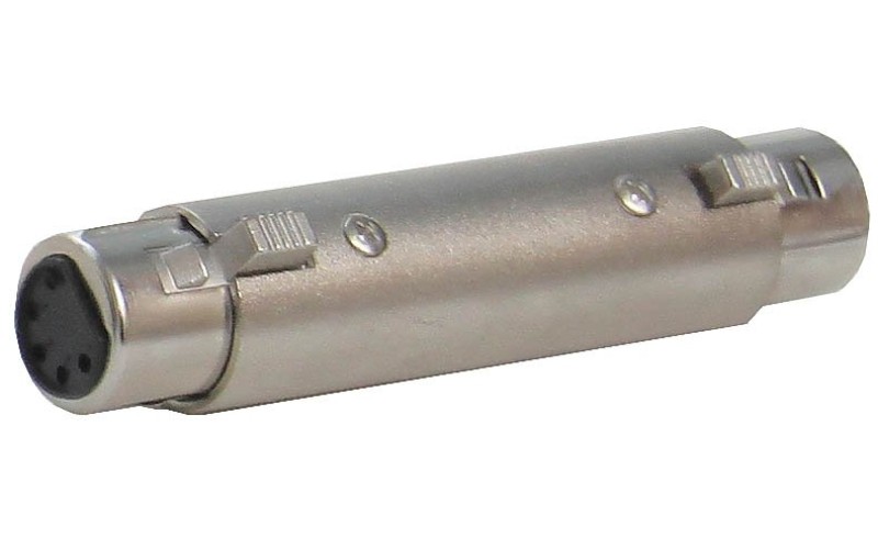 Invotone AD353 - переходник 5P XLR мама <>3P XLR мама