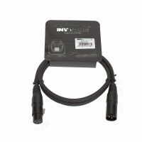 Invotone ADC1001 - DMX-кабель с разъемами XLR F - XLR M; 1м