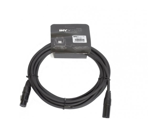 Invotone ADC1005 - DMX-кабель с разъемами XLR F - XLR M; 5 м