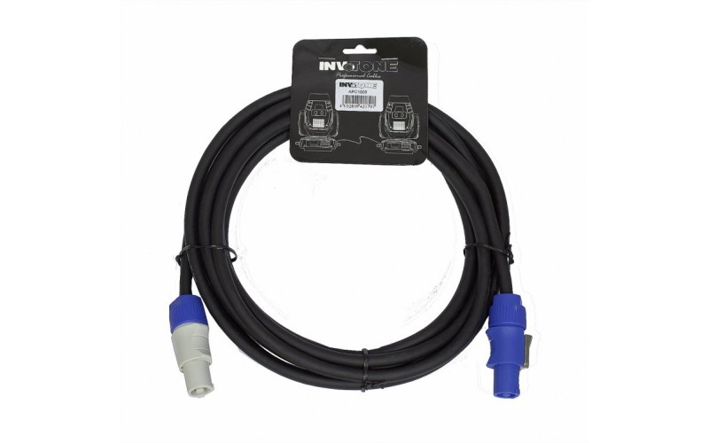 Invotone APC1005 - силовой кабель 3х1.5мм с разъемами PowerCon In/Out; 5 м