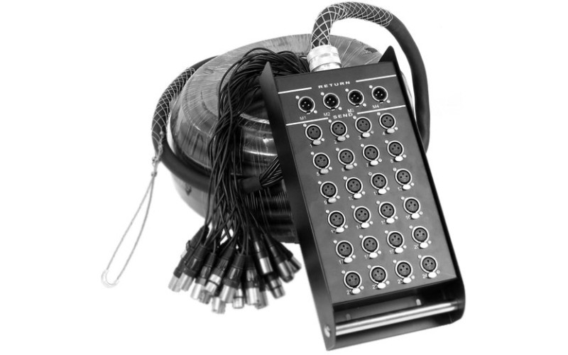 Invotone DB2404/30M - распределительная коробка 24 входов - 4 выхода, 30м