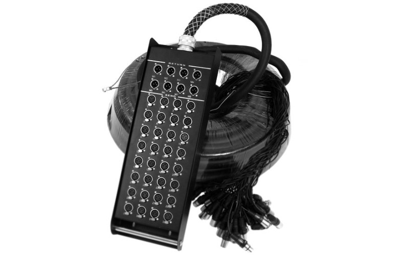 Invotone DB3208/30M - распределительная коробка 32 входов - 8 выходов, 30м