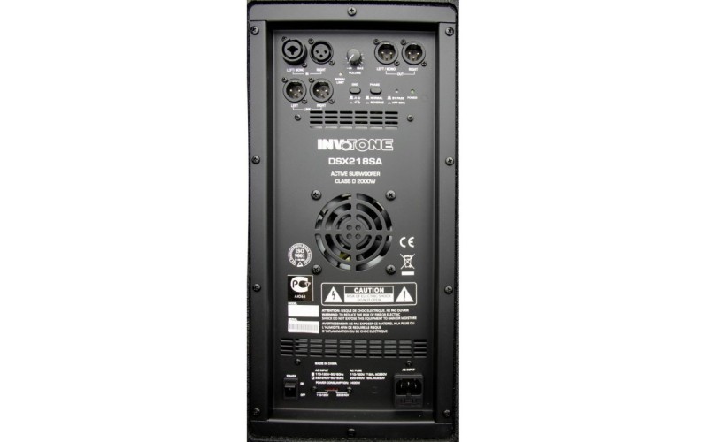 INVOTONE DSX218SA активный сабвуфер 2000 Вт