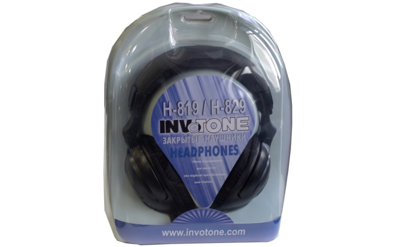 INVOTONE H829 - Наушники закрытые динамические, 32 Ом, 102 дБ, 20…20000 Гц, 200 мВт