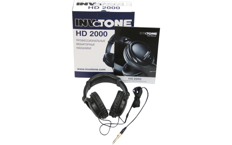 INVOTONE HD2000 - Наушники закрытые динамич., 32 Ом, 10-25000Гц, 100 мВт