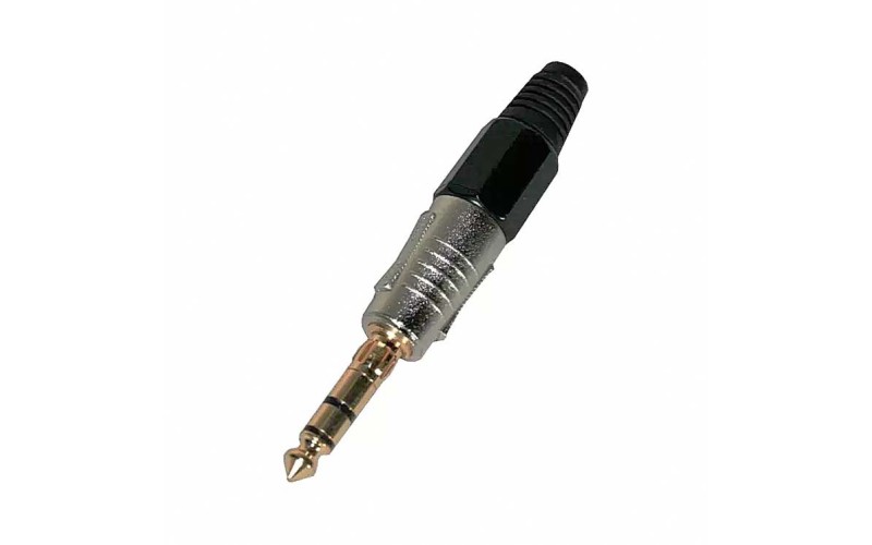 Invotone J150S - Стерео джек 6.3 мм, позолоченый